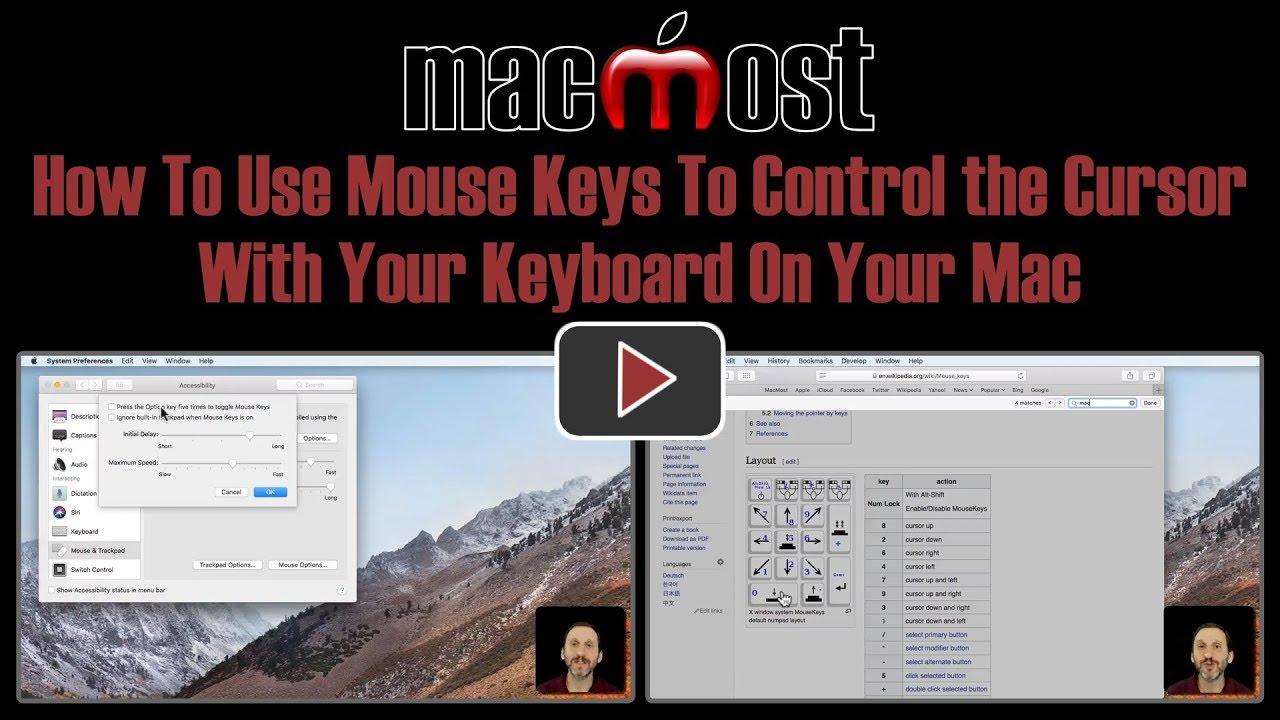 program a mouse button for keystrokes mac